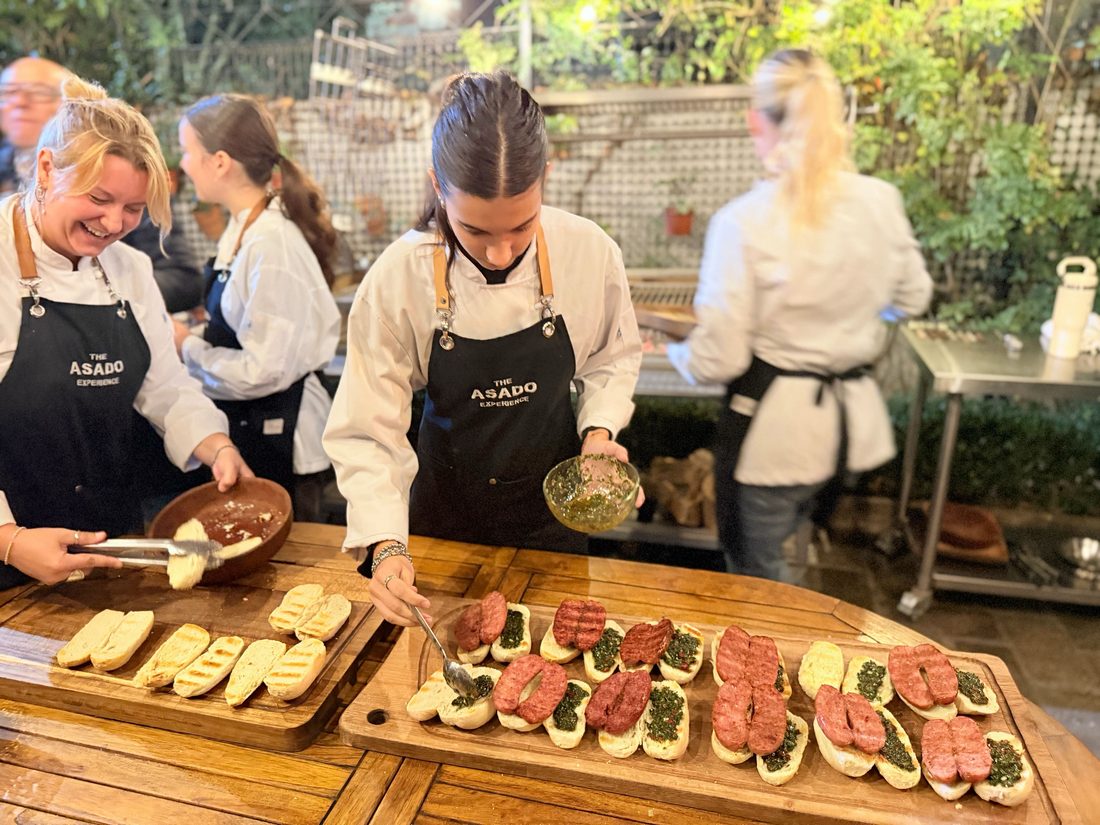 Plated Argentine cuts